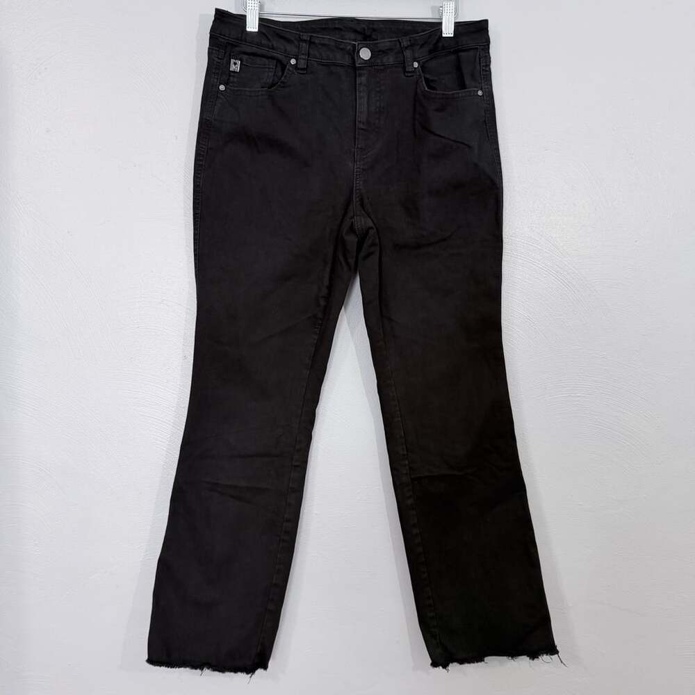 Belle By Kim Gravel Black Denim Jeans Size 14